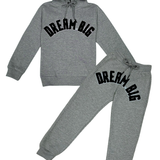 Kids "DREAM BIG" Hoodie and Jogger Set