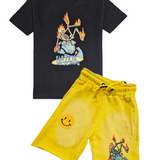 Kids Earth is Watching T-Shirt and Cotton Shorts Set