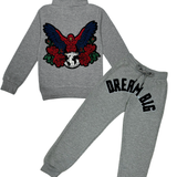 Kids "DREAM BIG" Hoodie and Jogger Set