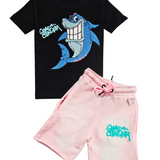 Kids Game Changer Chenille T-Shirt and Cotton Shorts Set