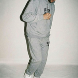 Men Black Label BL2 Black Bling Hoodie and Jogger Set