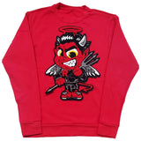 Men Baby Devil Chenille Long Sleeves Shirt - Rawyalty Clothing