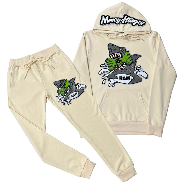 Money Hungry Chenille Hoodie and Joggers Set - Rawyalty Clothing