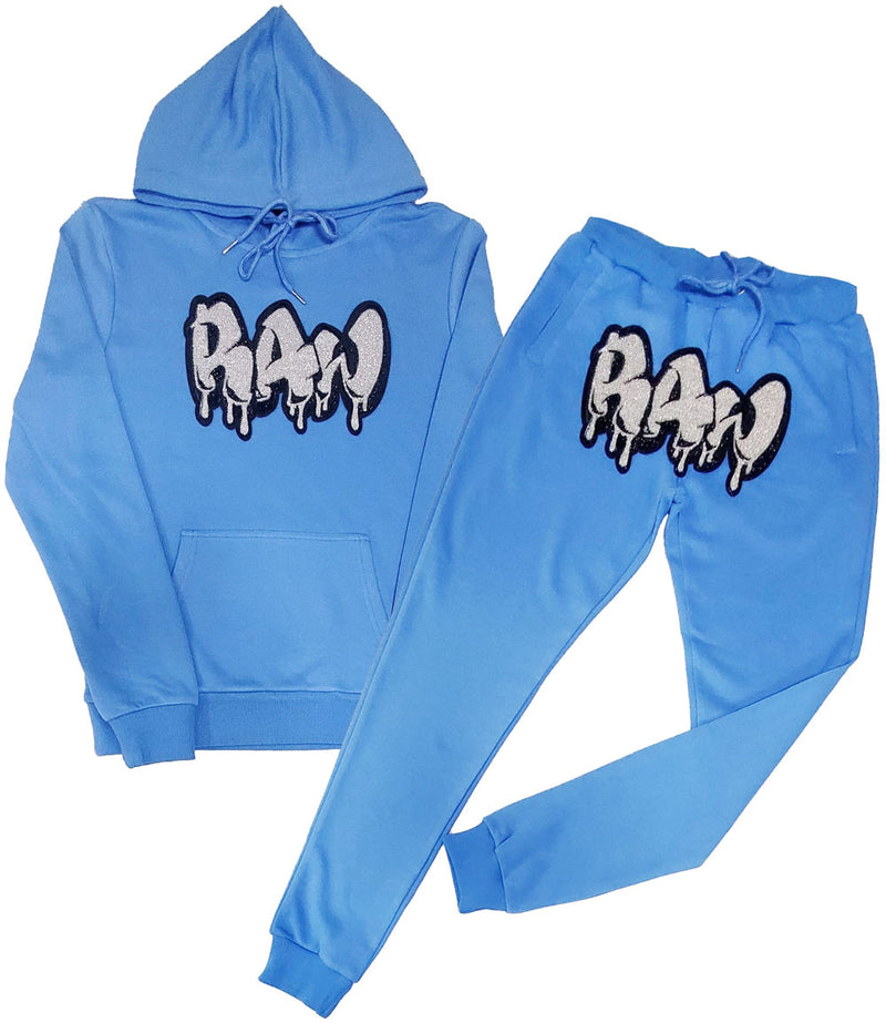RAW Drip Silver Bling Hoodie and Jogger Set - Rawyalty Clothing