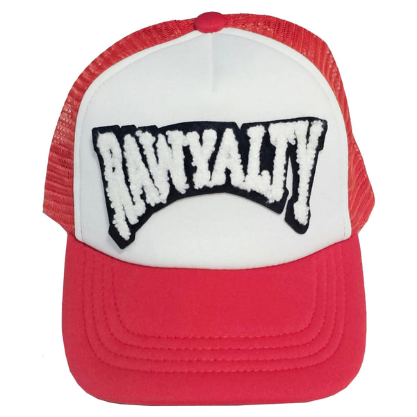 Kids Rawyalty White Chenille Hat - Rawyalty Clothing