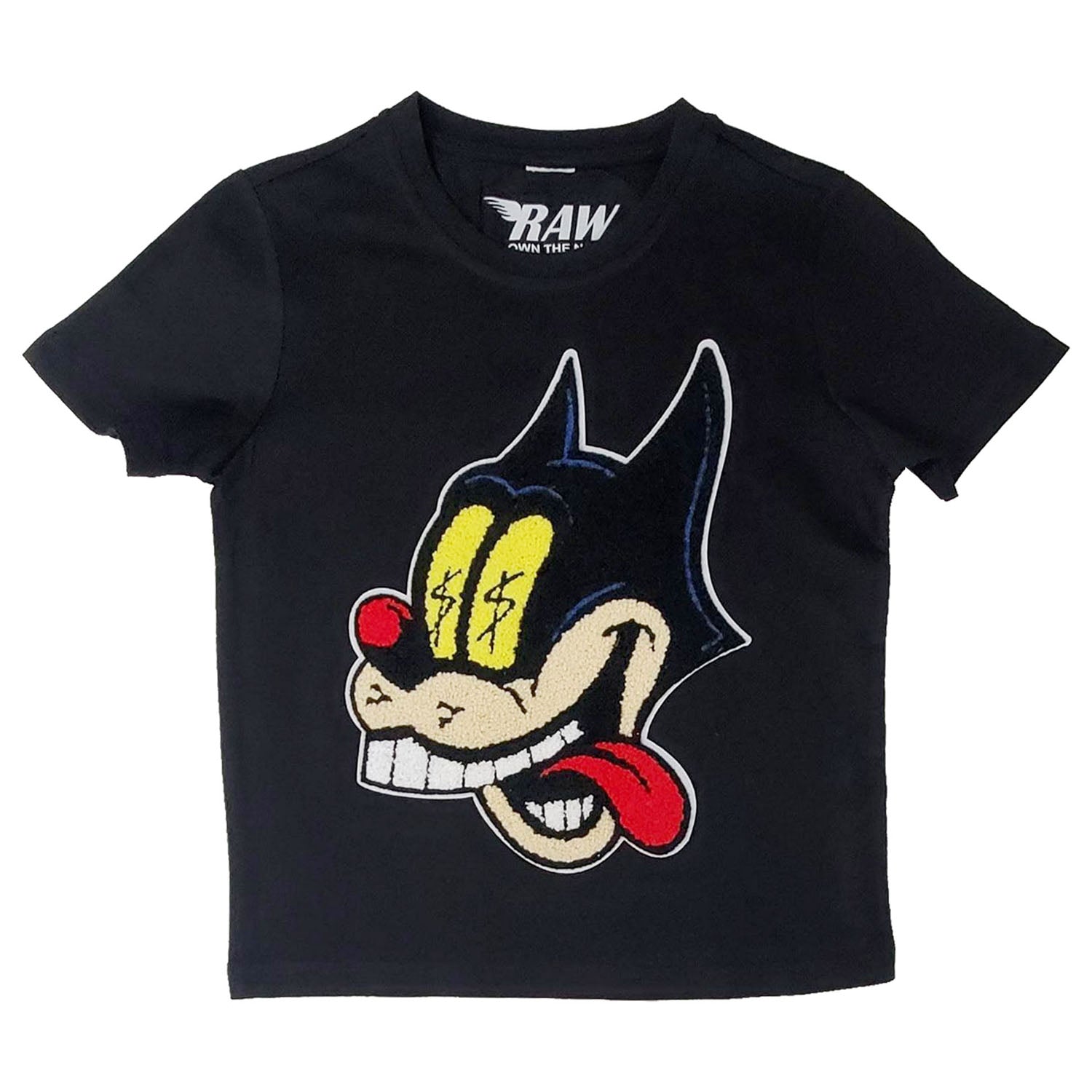 Kids Cash Chenille Crew Neck T-Shirts - Rawyalty Clothing