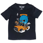 Kids Gangster Chenille Crew Neck T-Shirt - Rawyalty Clothing