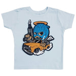 Kids Gangster Chenille Crew Neck T-Shirt - Rawyalty Clothing