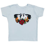 Kids RAW Butterfly Chenille Crew Neck T-Shirt - Rawyalty Clothing