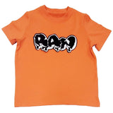 Kids RAW Drip Black Chenille Crew Neck T-Shirt - Rawyalty Clothing
