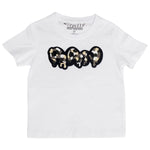 Kids RAW Drip Camo Grey Chenille Crew Neck T-Shirt - Rawyalty Clothing