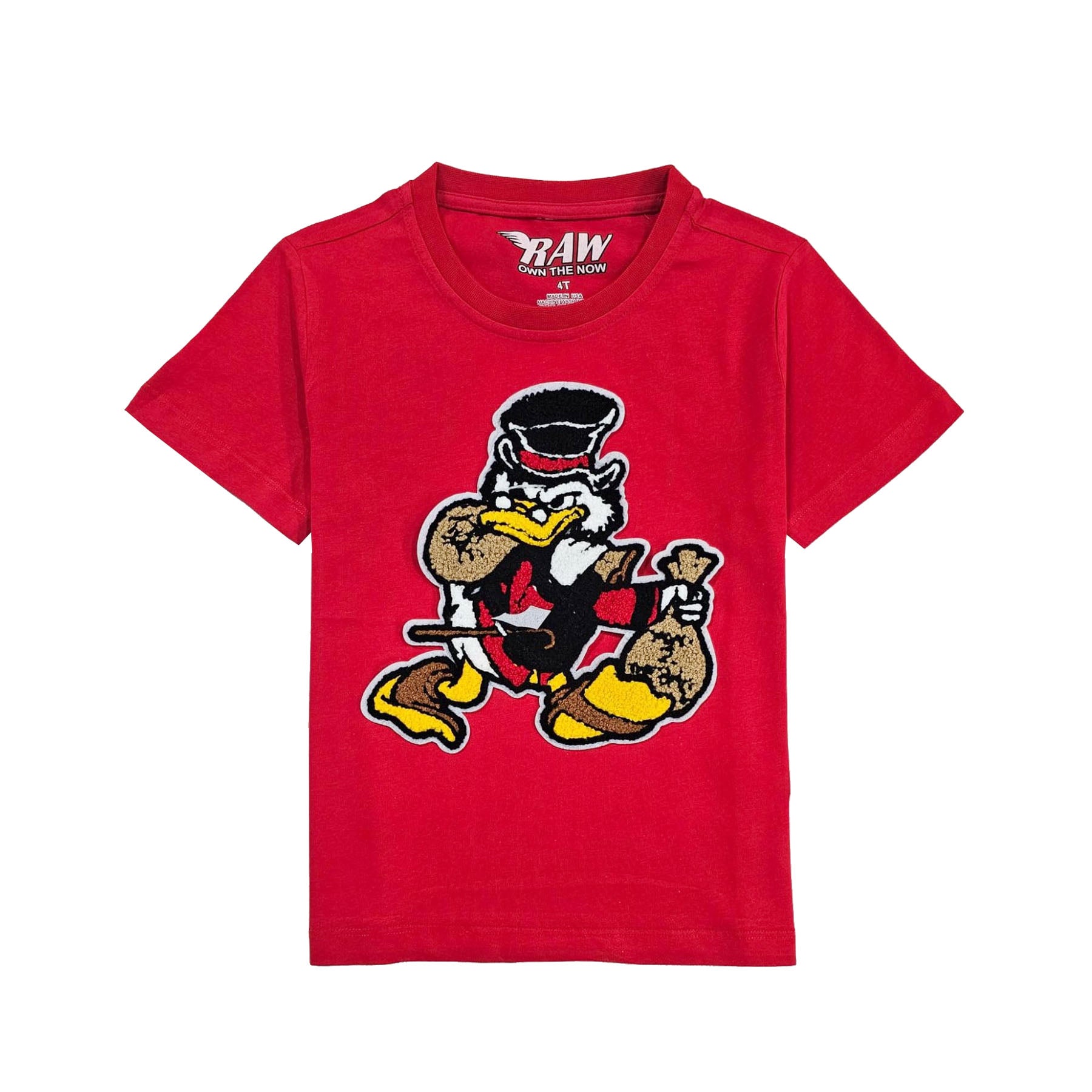 Kids Secure The Bag Chenille Crew Neck - Rawyalty Clothing