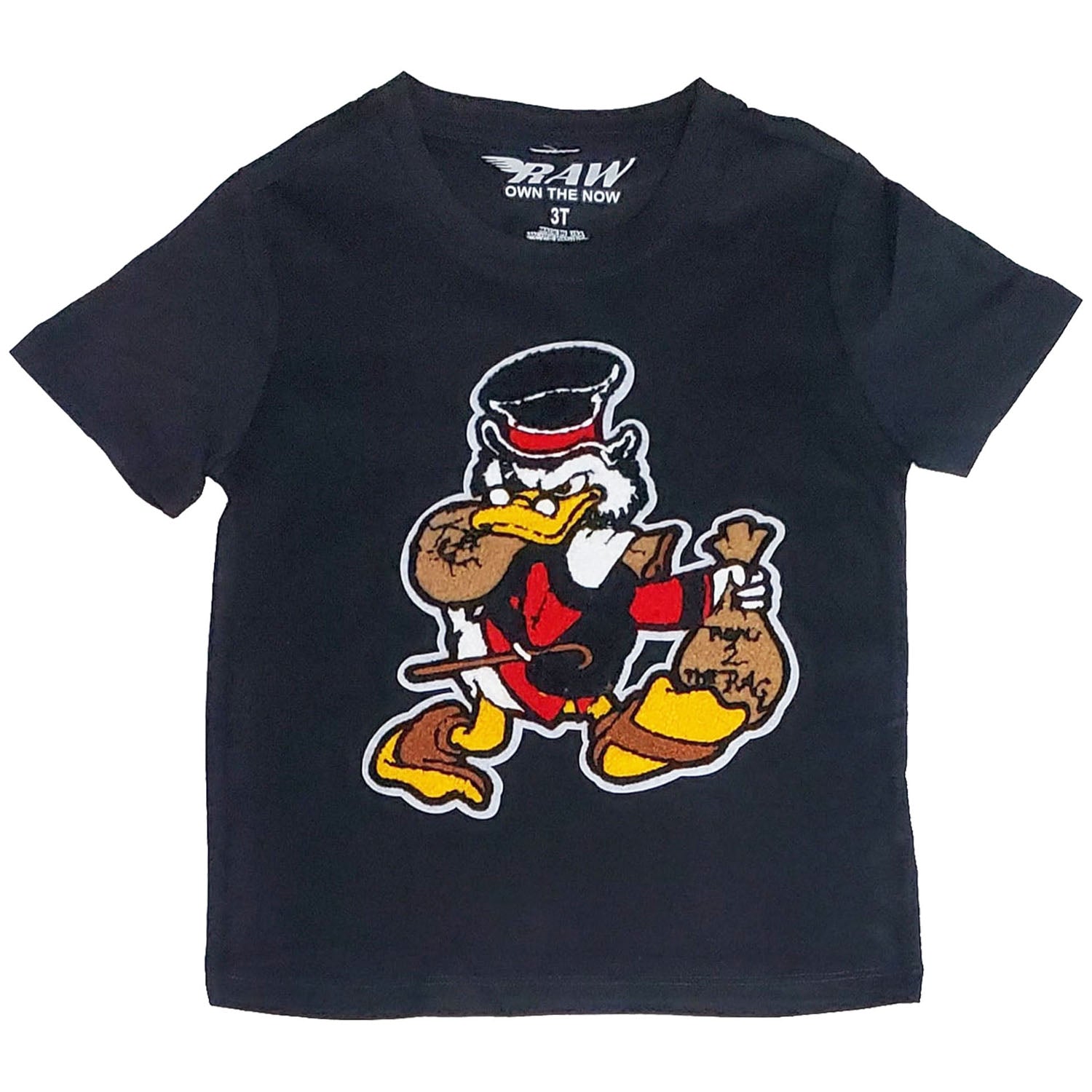 Kids Secure The Bag Chenille Crew Neck - Rawyalty Clothing
