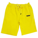 Men The Original -RAW- Black Silicone Cotton Shorts - Rawyalty Clothing