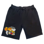 Men Rawballer Chenille Cotton Shorts - Rawyalty Clothing