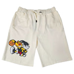 Men Rawballer Chenille Cotton Shorts - Rawyalty Clothing
