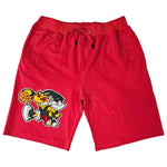 Men Rawballer Chenille Cotton Shorts - Rawyalty Clothing