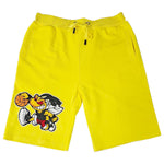 Men Rawballer Chenille Cotton Shorts - Rawyalty Clothing