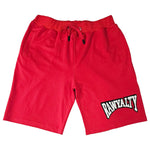 Men Rawyalty White Chenille Cotton Shorts - Rawyalty Clothing