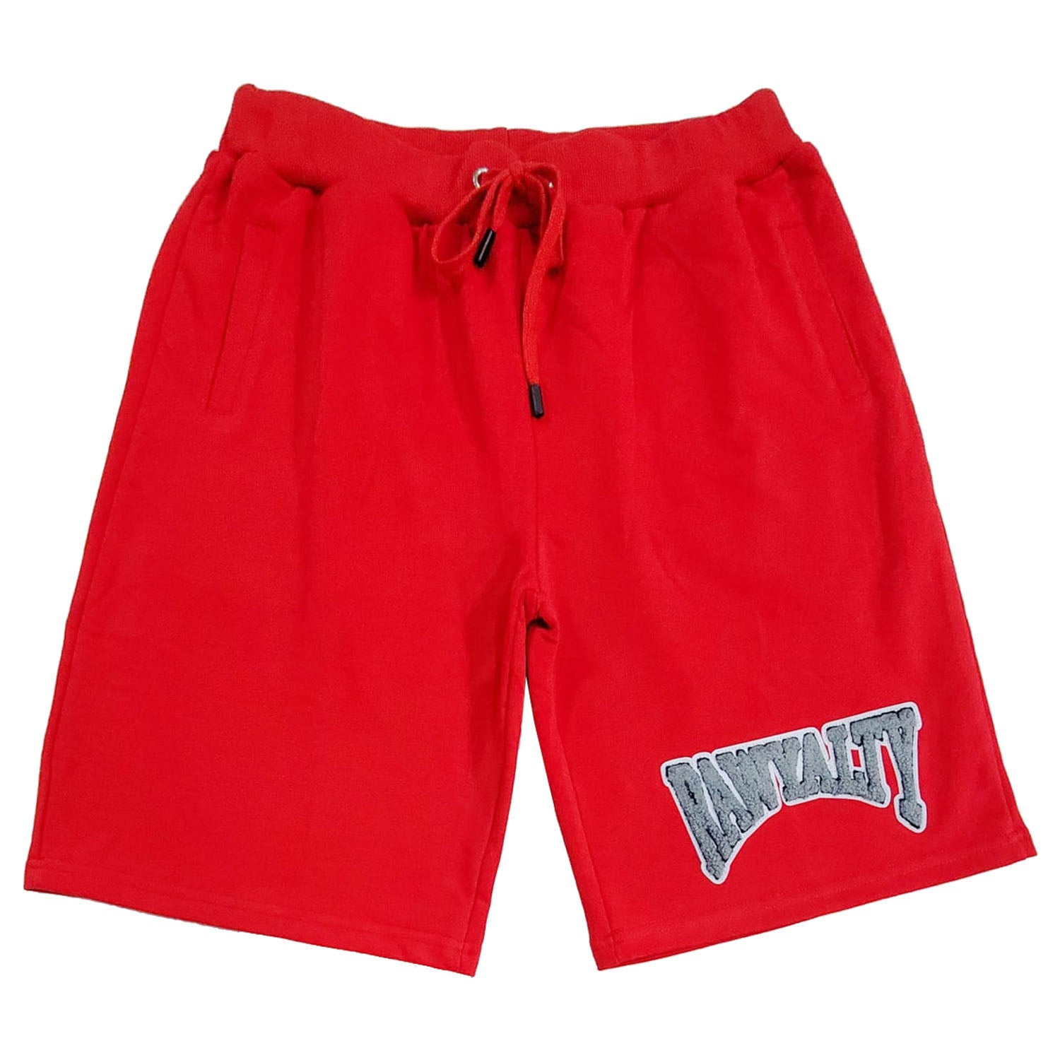 Men Rawyalty Grey Chenille Cotton Shorts - Rawyalty Clothing