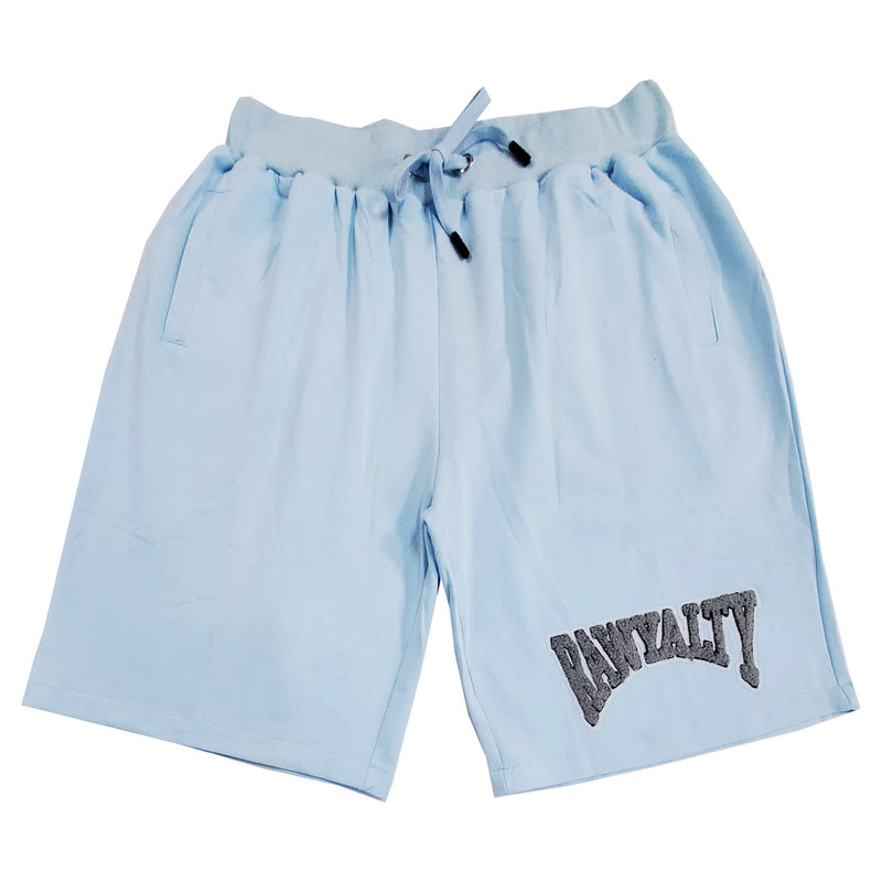 Men Rawyalty Grey Chenille Cotton Shorts - Rawyalty Clothing