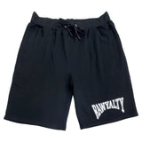 Men Rawyalty White Chenille Cotton Shorts - Rawyalty Clothing