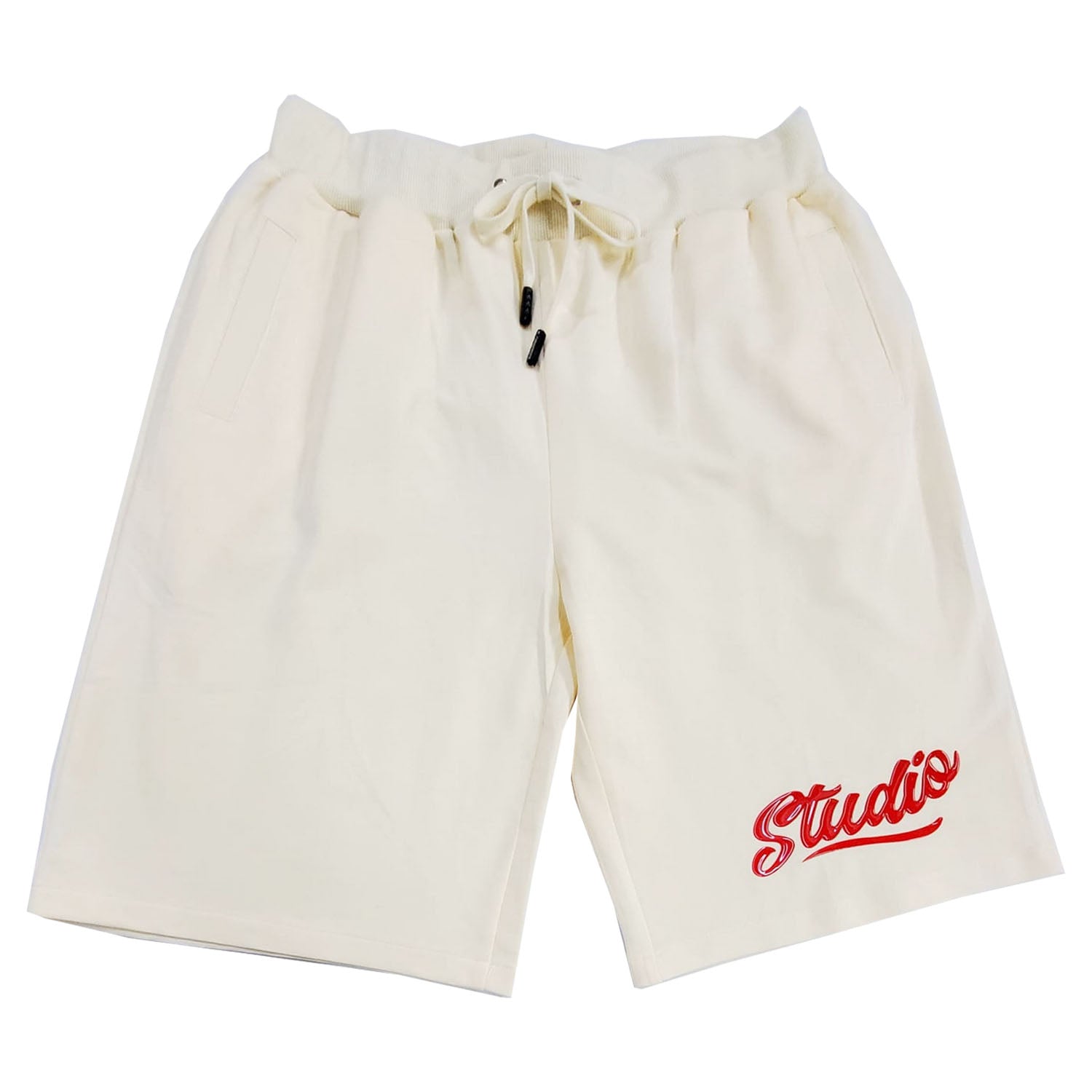 Men Rawyalty Studio Silicone Cotton Shorts - Rawyalty Clothing