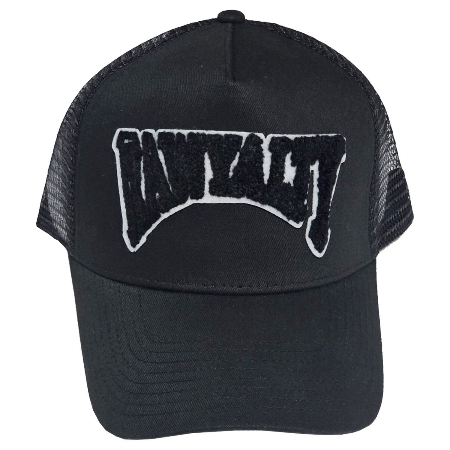 Men Rawyalty Black Chenille Hat - Rawyalty Clothing