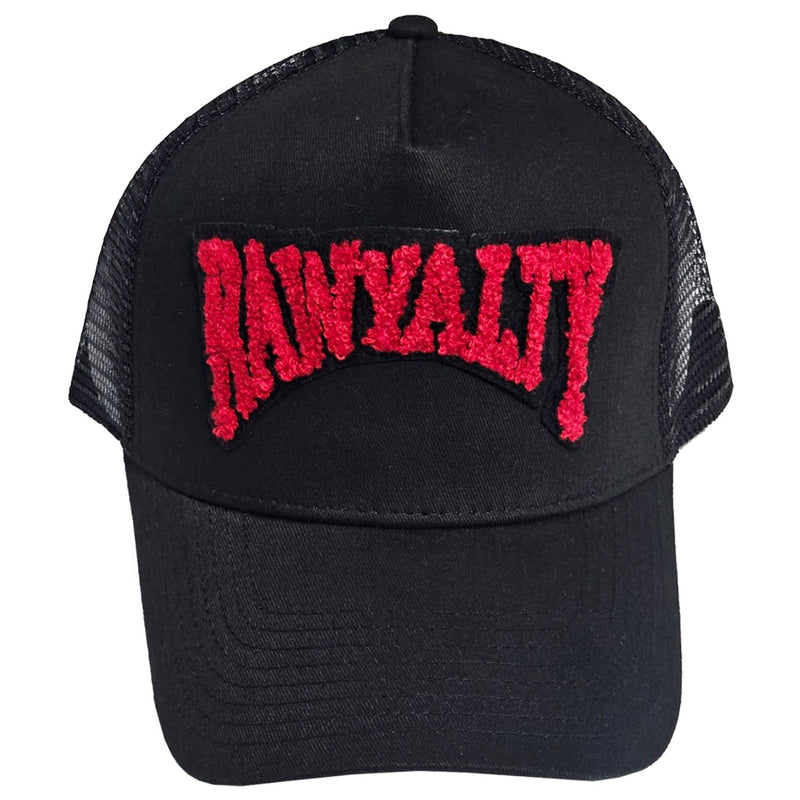 Men Rawyalty Red Chenille Hat - Rawyalty Clothing