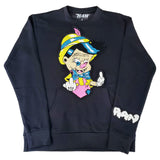 Men No More Lies Chenille Long Sleeve Shirts - Rawyalty Clothing