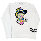 Men No More Lies Chenille Long Sleeve Shirts - Rawyalty Clothing