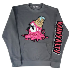 Men RAW Cone Chenille Long Sleeve Shirts - Rawyalty Clothing