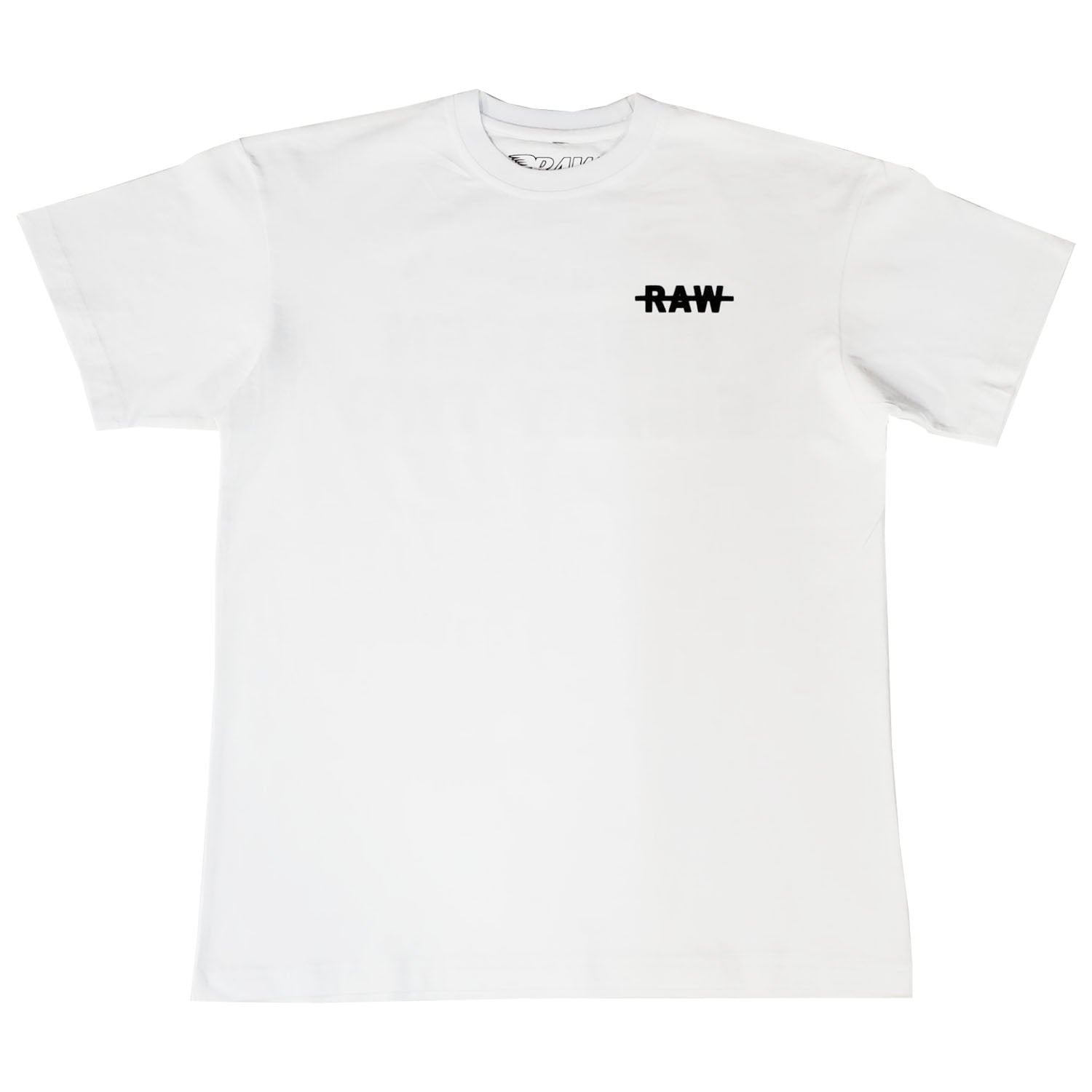 Men The Original -RAW- Silicone Oversized Crew Neck T-Shirts - Rawyalty Clothing