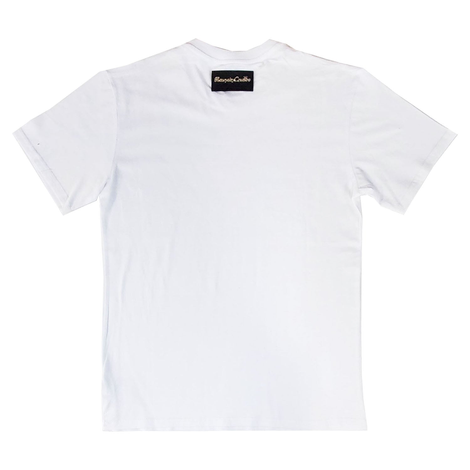 Men Crypto Chenille Crew Neck T-Shirts - Rawyalty Clothing