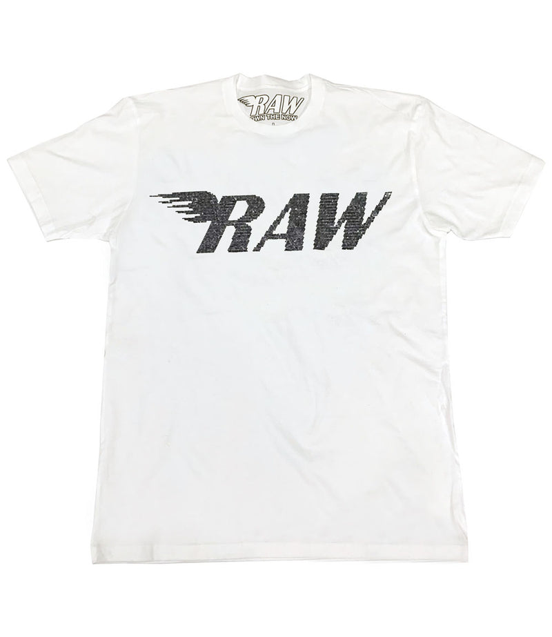 RAW Black Bling Crew Neck - Rawyalty Clothing