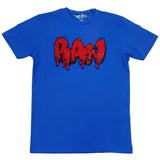 Men RAW Drip Red Bling Crew Neck - Rawyalty Clothing