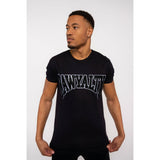 Men Rawyalty Black Chenille Crew Neck T-Shirts - Rawyalty Clothing