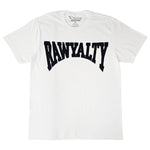 Men Rawyalty Black Chenille Crew Neck T-Shirts - Rawyalty Clothing