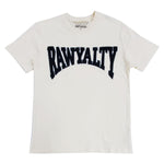 Men Rawyalty Black Chenille Crew Neck T-Shirts - Rawyalty Clothing