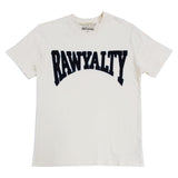 Men Rawyalty Black Chenille Crew Neck T-Shirts - Rawyalty Clothing