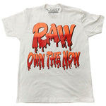 Men RAW Own The Now Print Crew Neck T-Shirt - Rawyalty Clothing