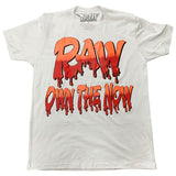 Men RAW Own The Now Print Crew Neck T-Shirt - Rawyalty Clothing