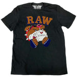 Men Bulldog Chenille Crew Neck - Black - Rawyalty Clothing