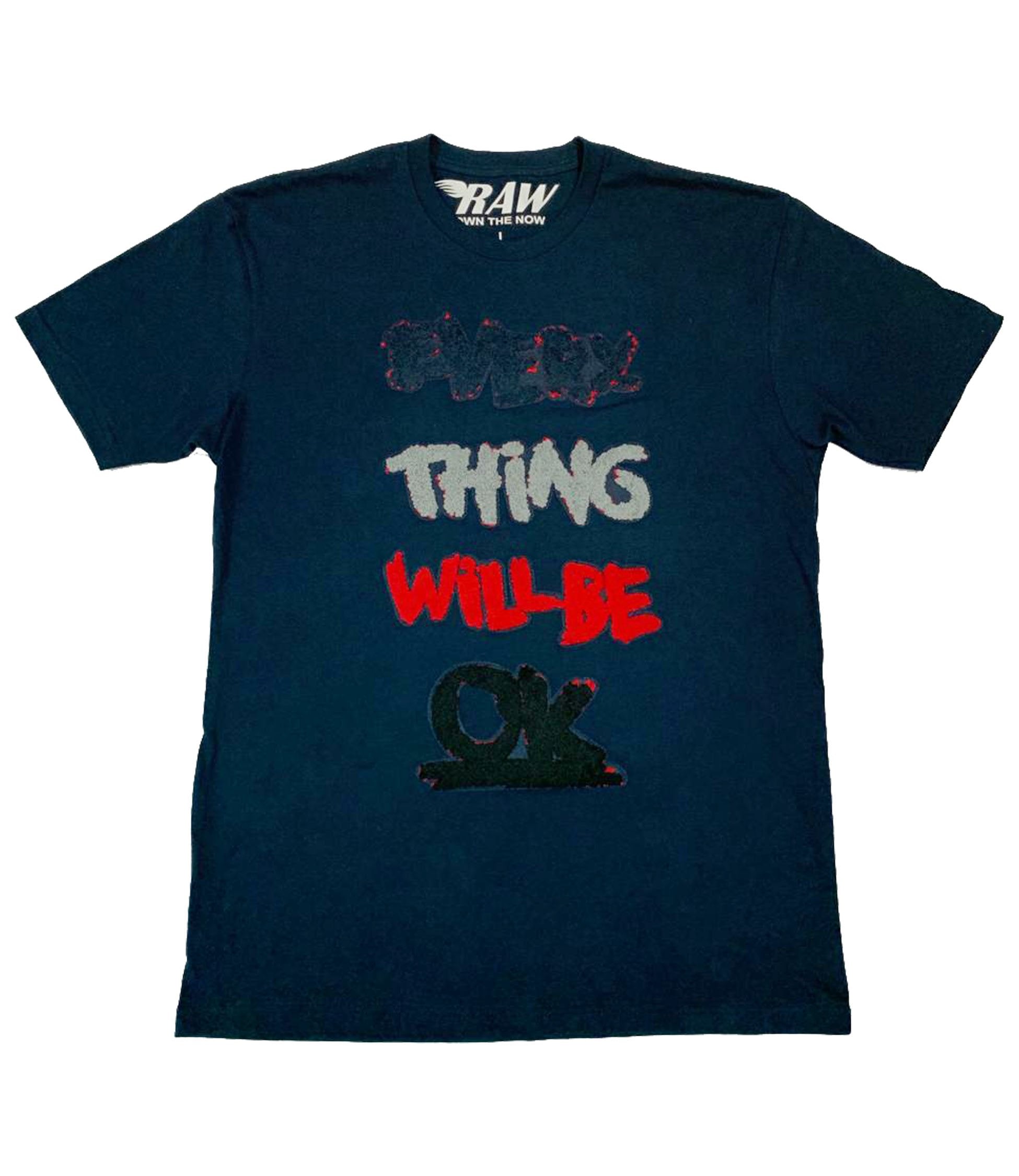 Men Everything Will Be Okay Shenil Crew Neck - Rawyalty Clothing