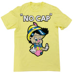 Men No More Lies NO CAP Chenille Crew Neck - Yellow - Rawyalty Clothing