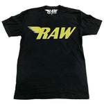 RAW Bright Yellow Chenille Crew Neck - Rawyalty Clothing