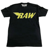 RAW Bright Yellow Chenille Crew Neck - Rawyalty Clothing