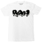 Men RAW Drip Black Chenille Crew Neck - White - Rawyalty Clothing