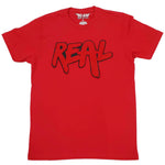 Men Real Red Chenille Crew Neck - Red - Rawyalty Clothing